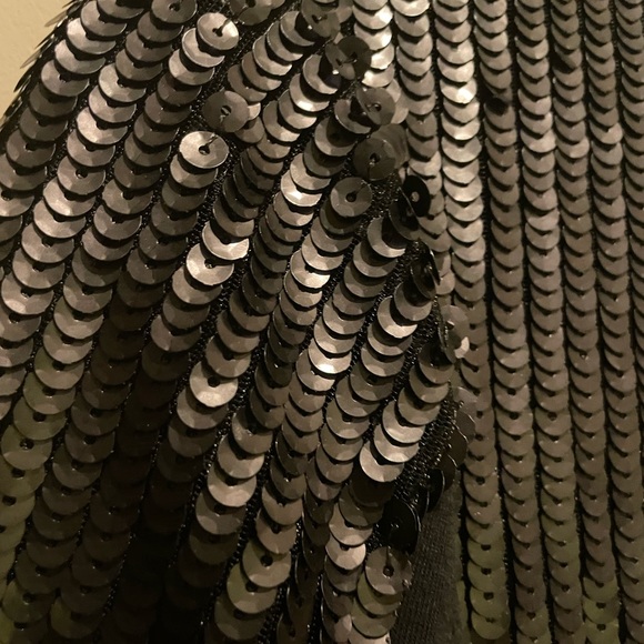 Imperial Dress 
Glitter mid-length black dress - Picture 6 of 9